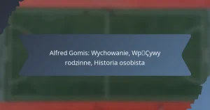 Alfred Gomis: Wychowanie, Wpływy rodzinne, Historia osobista